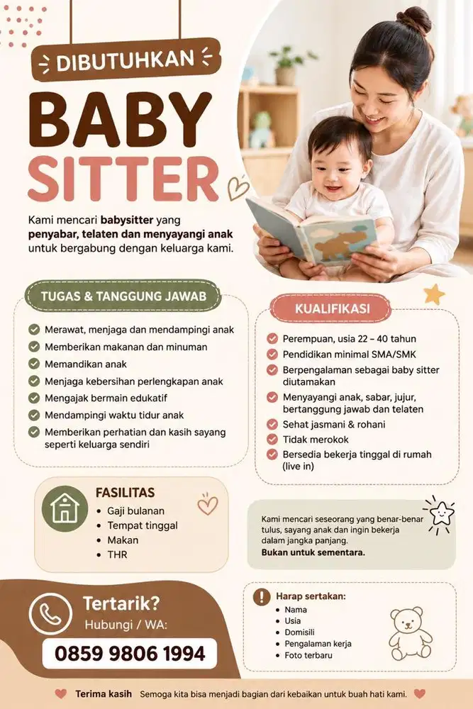 Loker Baby Sitter
