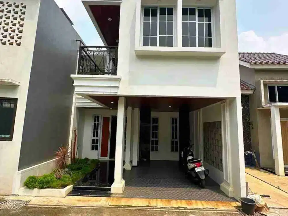 Jual Rumah Baru Siap Huni Cluster Di Tanah Baru Beji Kota Depok (Akses Jalan 2 Mobil)