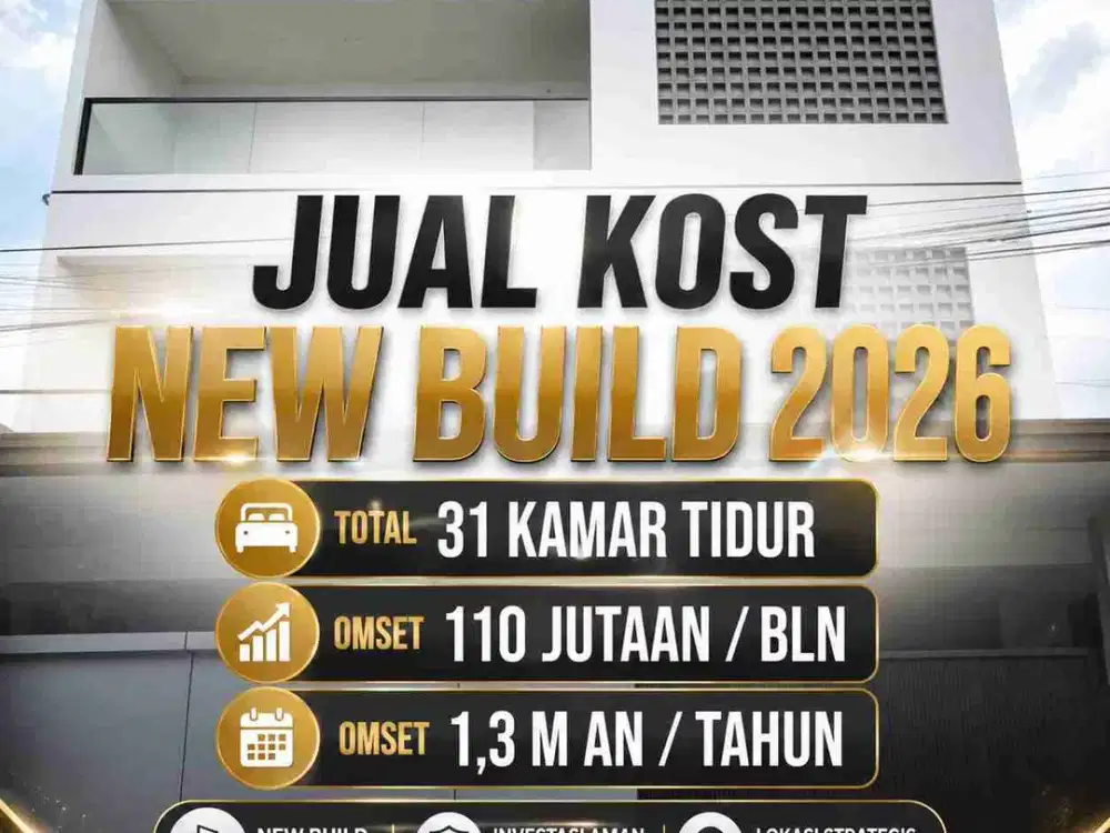 JUAL KOST KOSAN NEW PREMIUM DEKAT CEMPAKA MAS