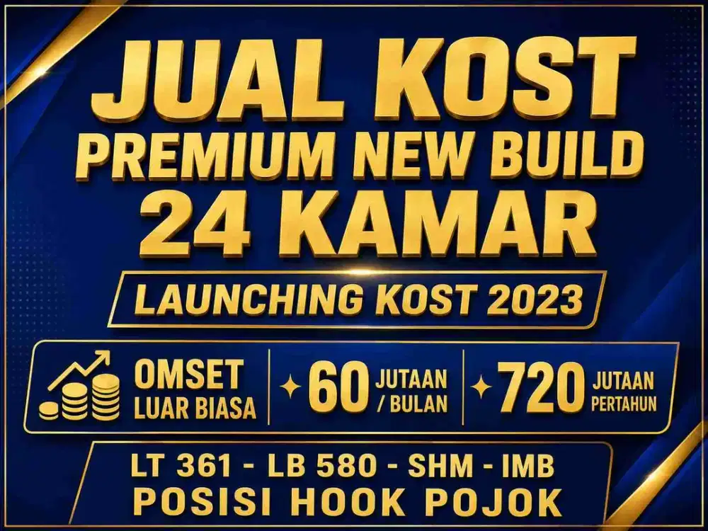 JUAL KOST KOSAN PREMIUM DEKAT TANGERANG CITY MALL