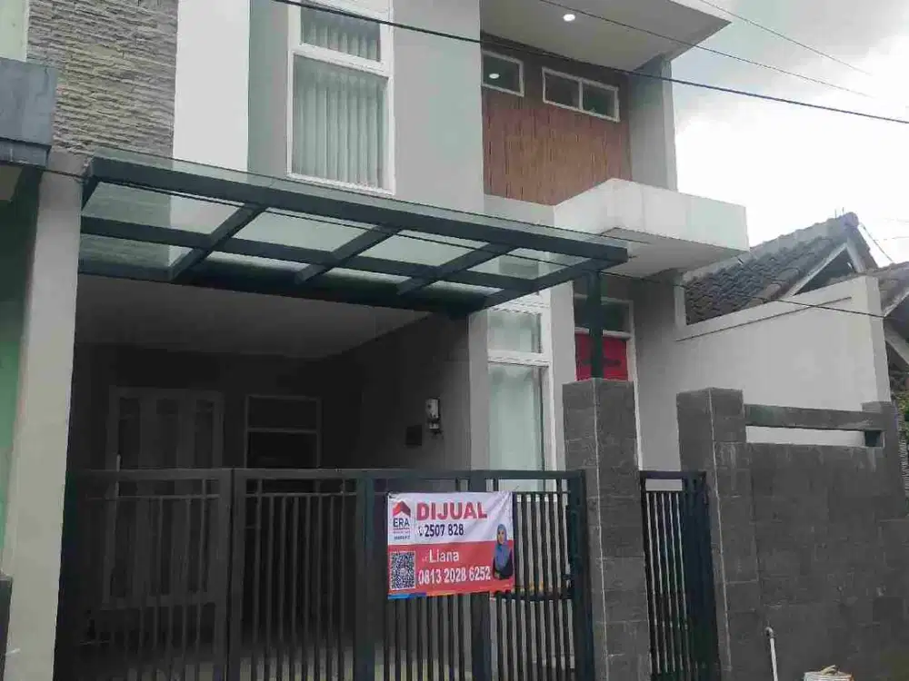 Rumah bagus 2lantai di griya caraka, cluster nyaman dkt antapani