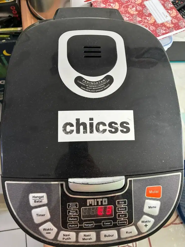 rice cooker mito R5 error R3