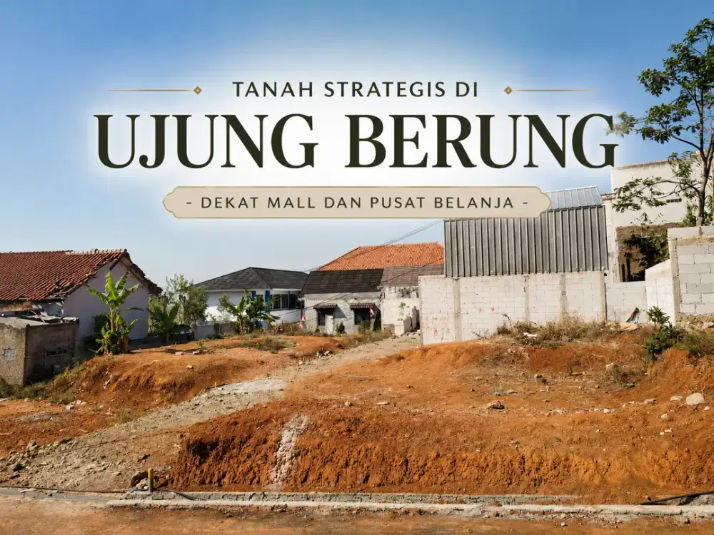 Dijual Kavling SHM di Ujung Berung Bandung