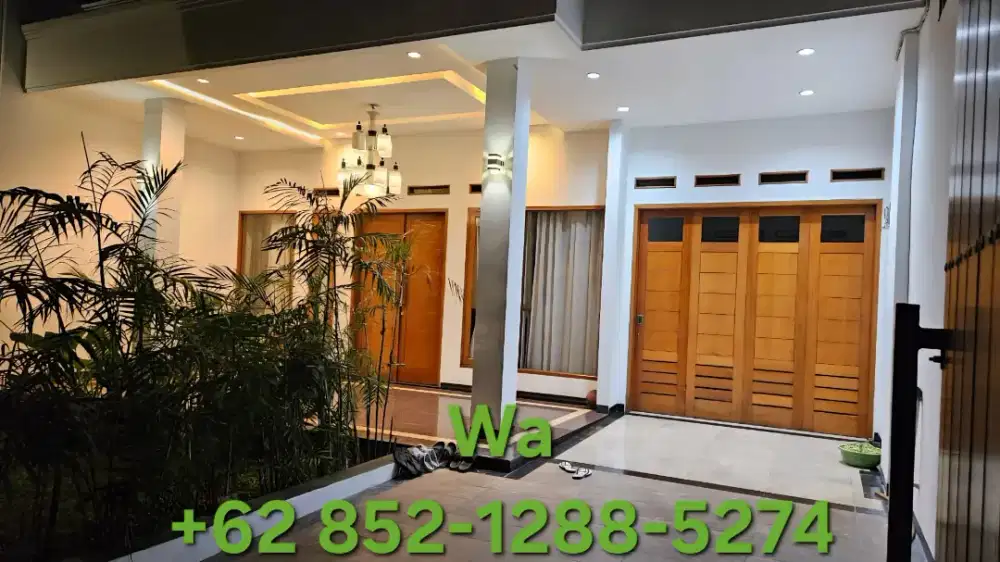 Di JUAL RUMAH DAN TANAH LUAS MEWAH STRATEGIS AMAN NYAMAN BEBAS BANJIR