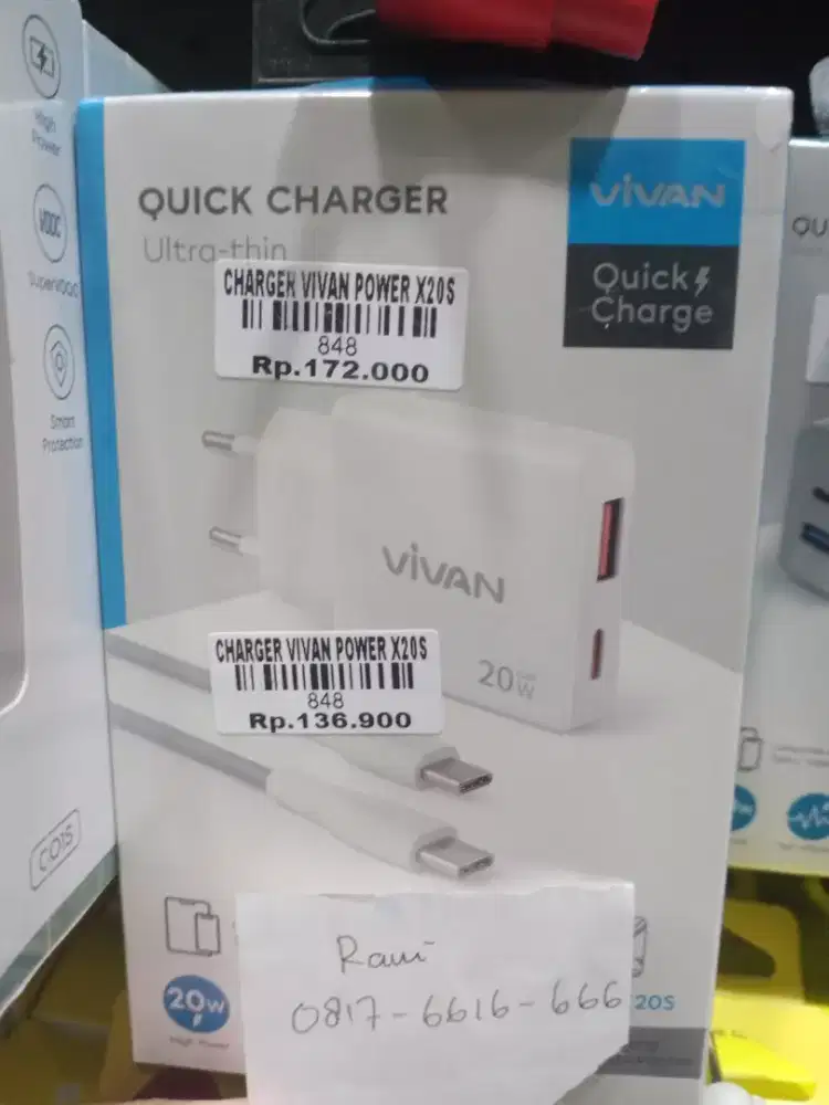 CHARGER VIVAN POWER X20S