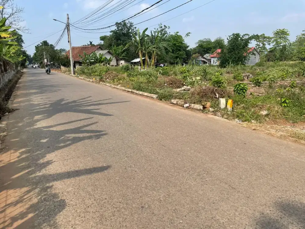 Tanah Cisauk 100Jtan - SHM - Pinggir Calan Cocok Invest.Hunian - 10 Menit Stasiun Jatake