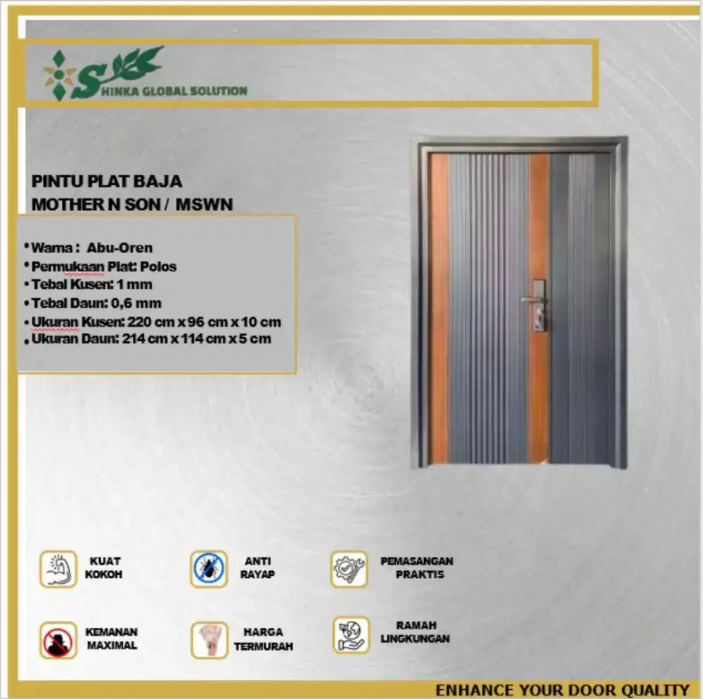 PINTU BAJA MOTHER AND SON (MOTIF)