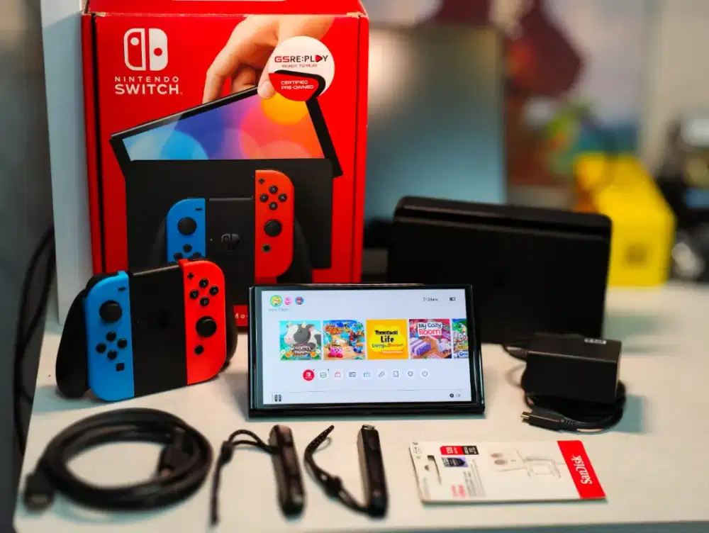 Nintendo Switch OLED 128GB Fullgame