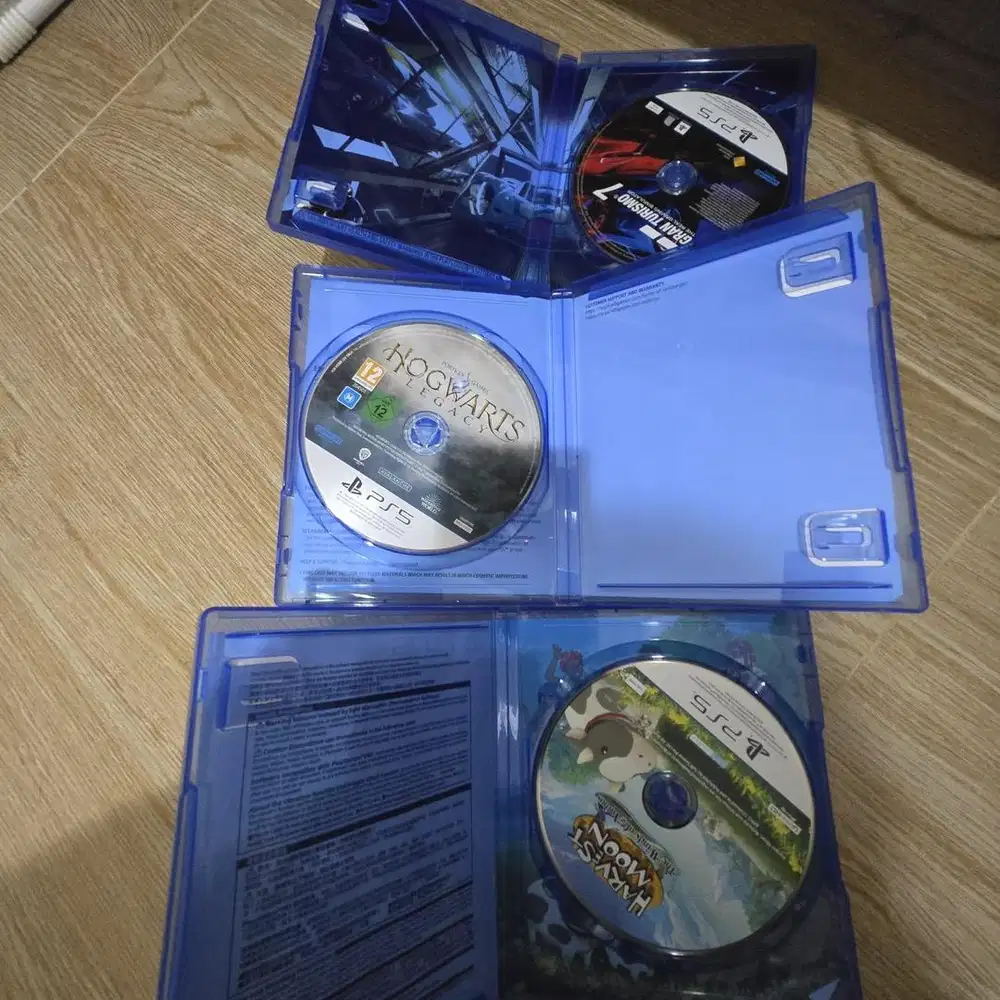 Kaset PS 5 Hogwart Legacy, Harvest Moon dan Gran Turismo 7