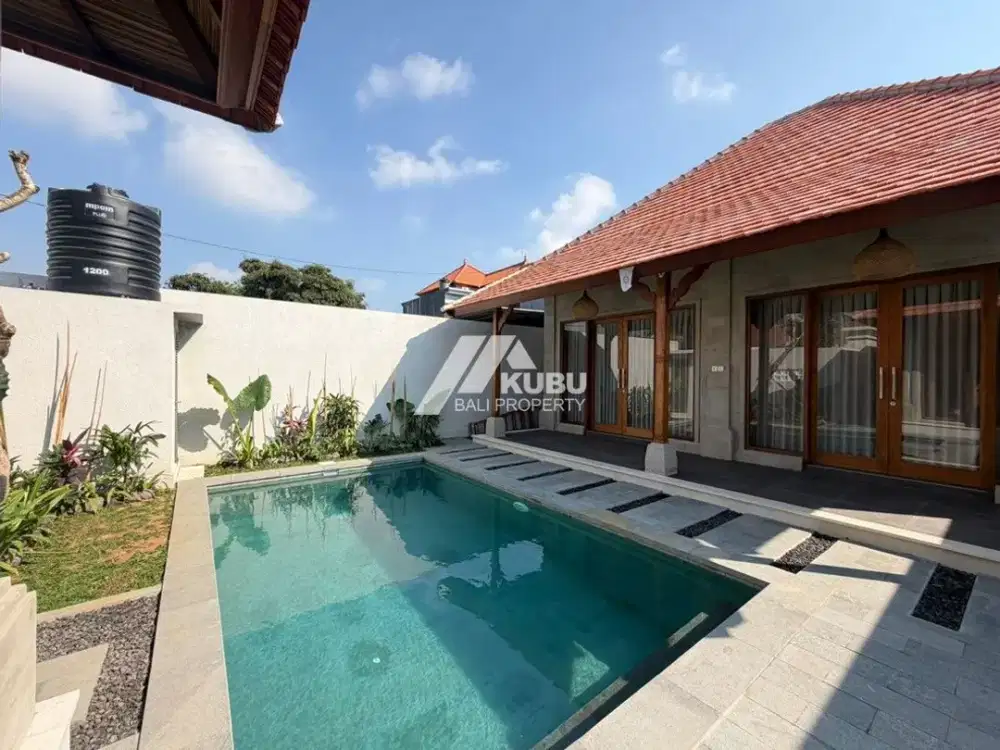 KBP1694  Brandnew Charming villa with Joglo Mix minimalist 2-bedroom with Ensuite Bathroom.