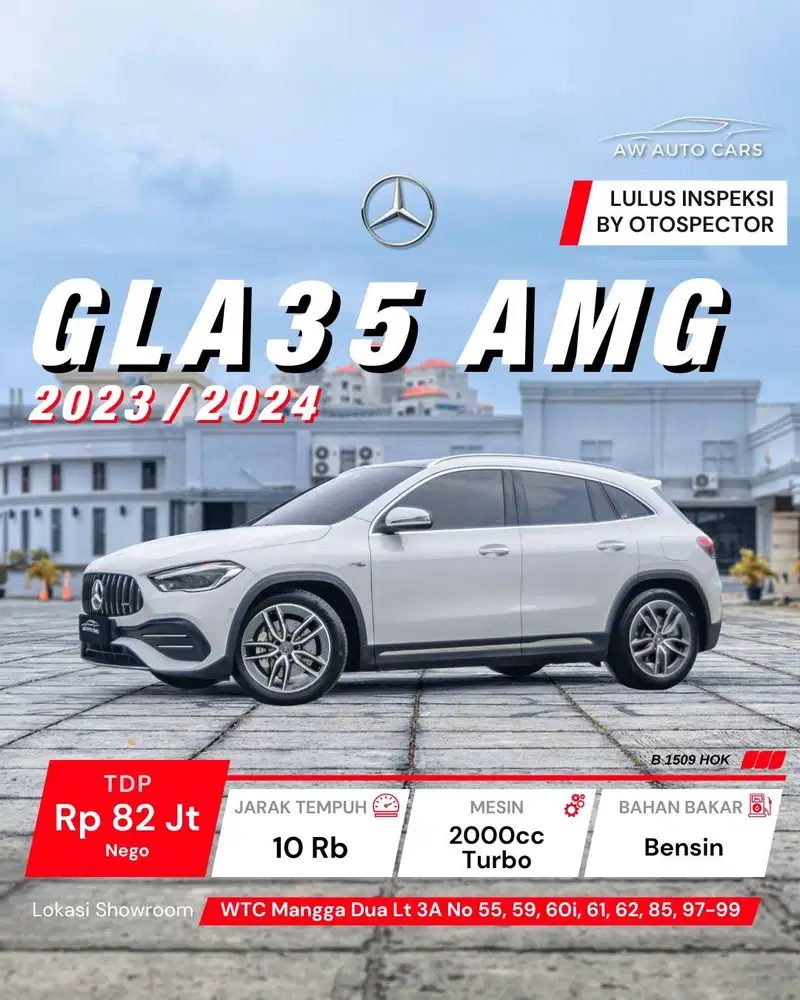 Mercedes Benz GLA35 AMG 2024 NIK 2023 Mercy GLA 35 mdl 2022