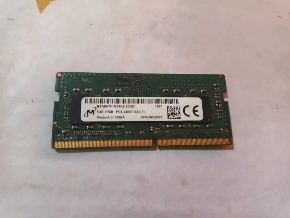 RAM Laptop 8GB (1x8GB) DDR4