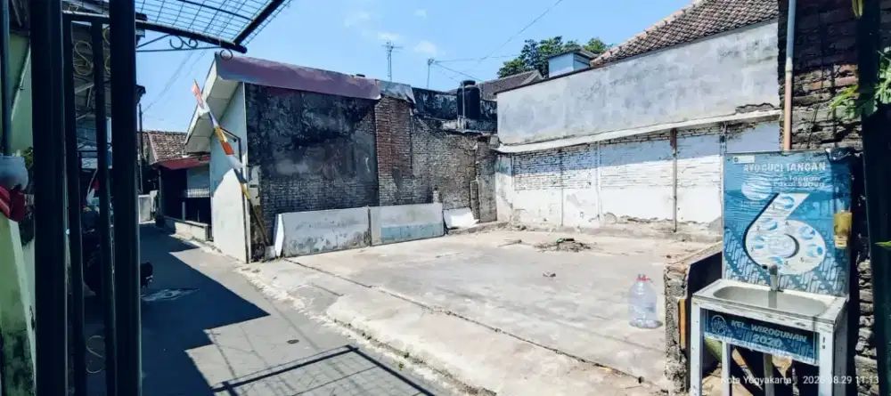 Area Tamansiswa Mergangsan, tanah kecil cocok untuk rumah tinggal kost