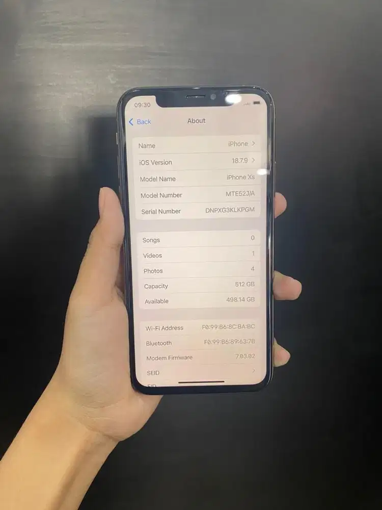 iPhone Xs - 512Gb - inter