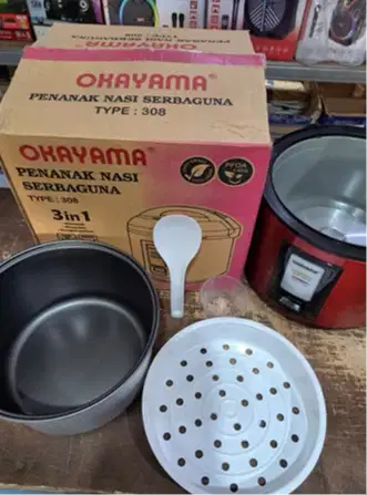 RICE COOKER OKAYAMA – PRAKTIS & SERBAGUNA