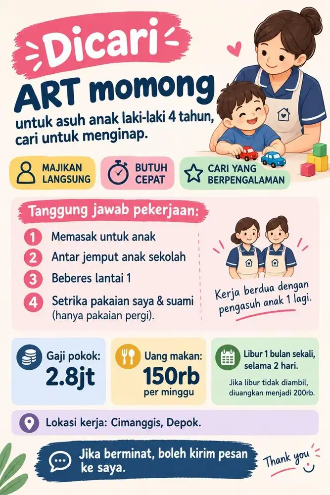 CARI ART MOMONG ANAK USIA 4 TAHUN