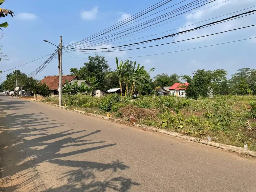 Tanah Cisauk 100Jtan - SHM - Pinggir Calan Cocok Invest/Hunian - 10 Menit Tol Legok & Stasiun Jatake
