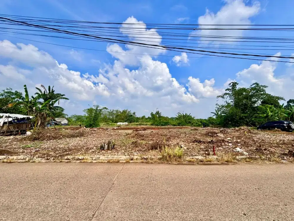 Tanah Kavling Murah 1 Jt-an Dekat Stasiun Jatake Tangerang, SHM