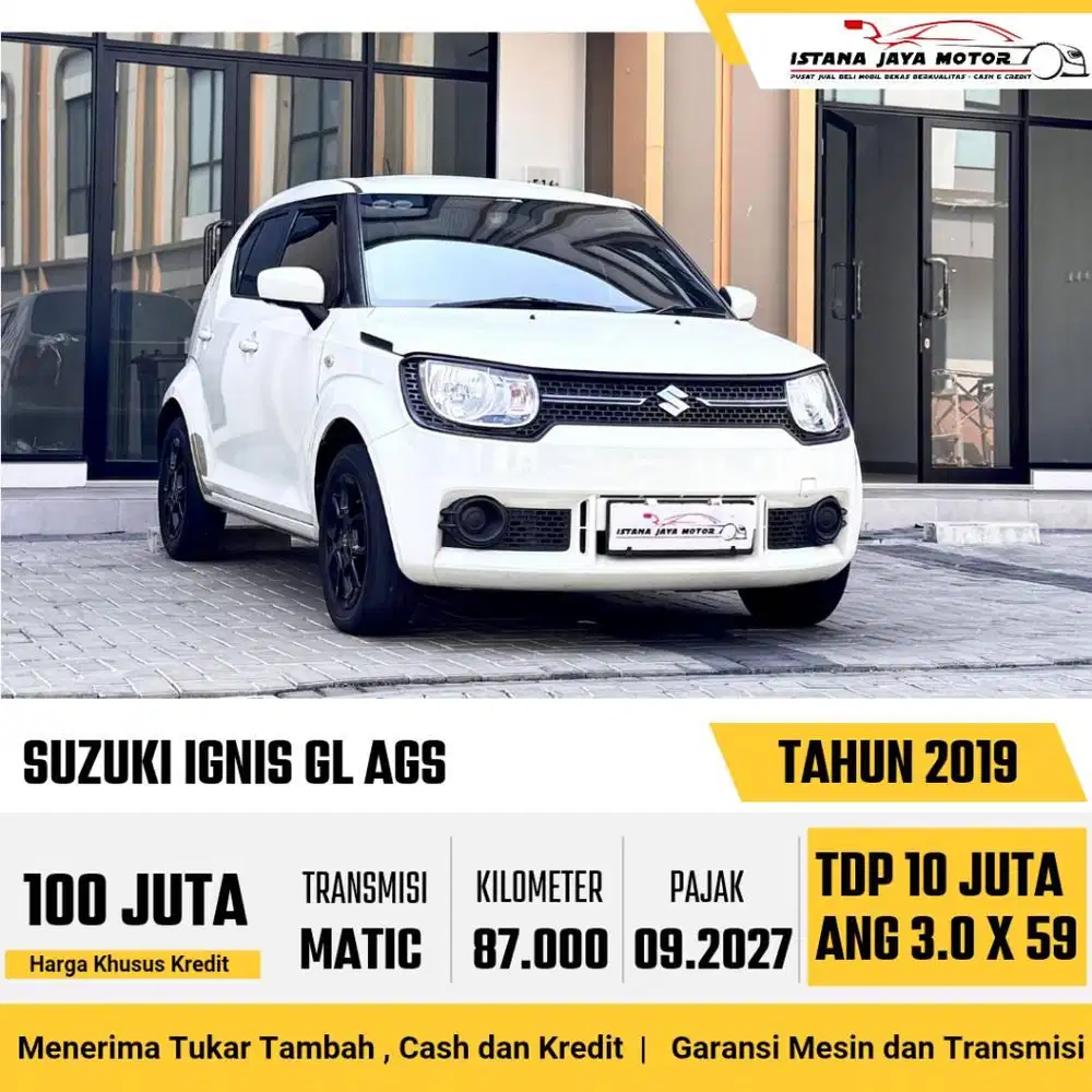 [LOW KM] Suzuki Ignis GL AGS 1.2 NIK 2019 Putih