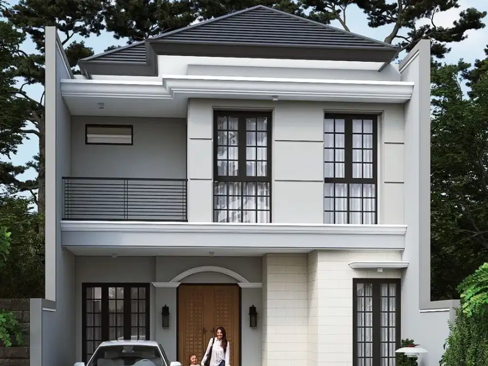 EMA428 DIJUAL RUMAH BARU MINIMALIS NYAMAN STRATEGIS DI GALAXY BUMI PERMAI SURABAYA