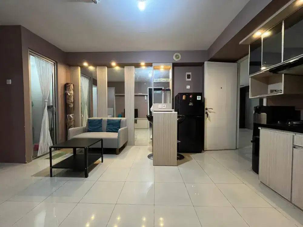 Disewakan 3 BR FF Lantai Rendah Apartemen Bassura City
