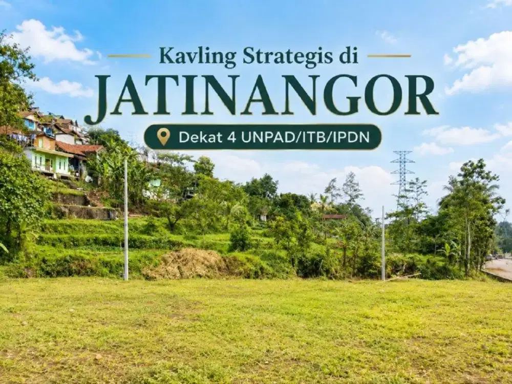 Tanah SHM Dekat Kampus UNPAD - JATOS