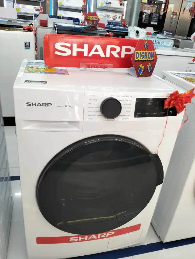 Mesin Cuci  Sharp 7KG 200watt kredit tanpa dp