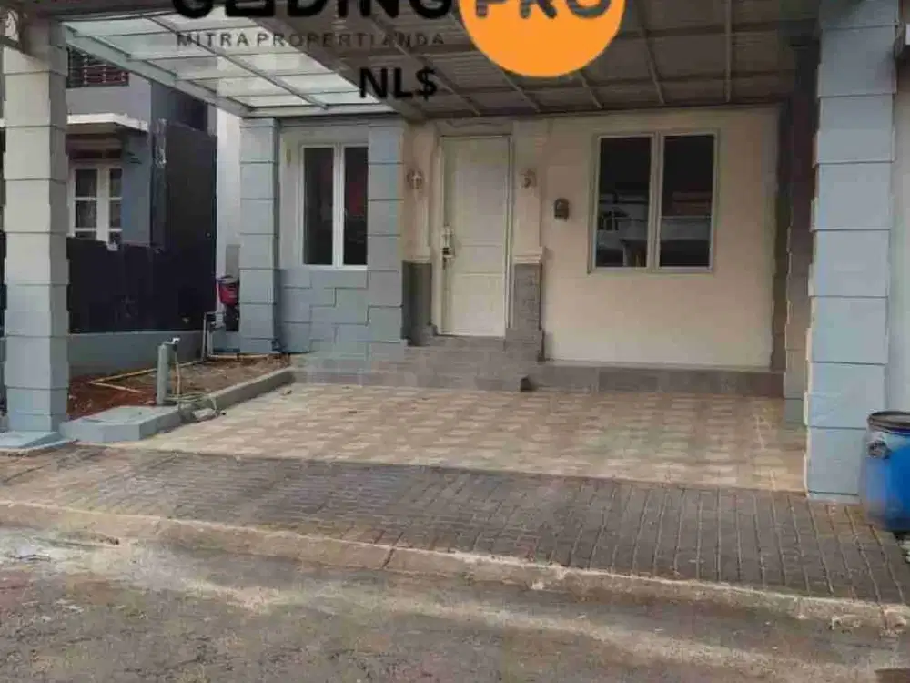 Di jual rumah satu lantai minimalis modern style sudah renovasi. Kota Wisata Cibubur.