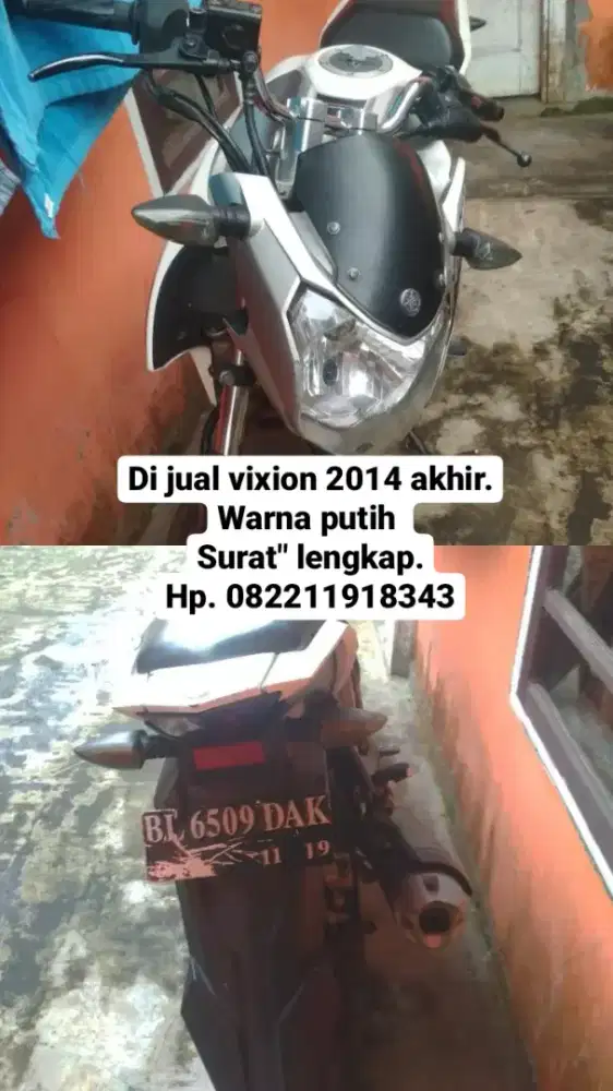 Di jual cepat Honda vixion nego
