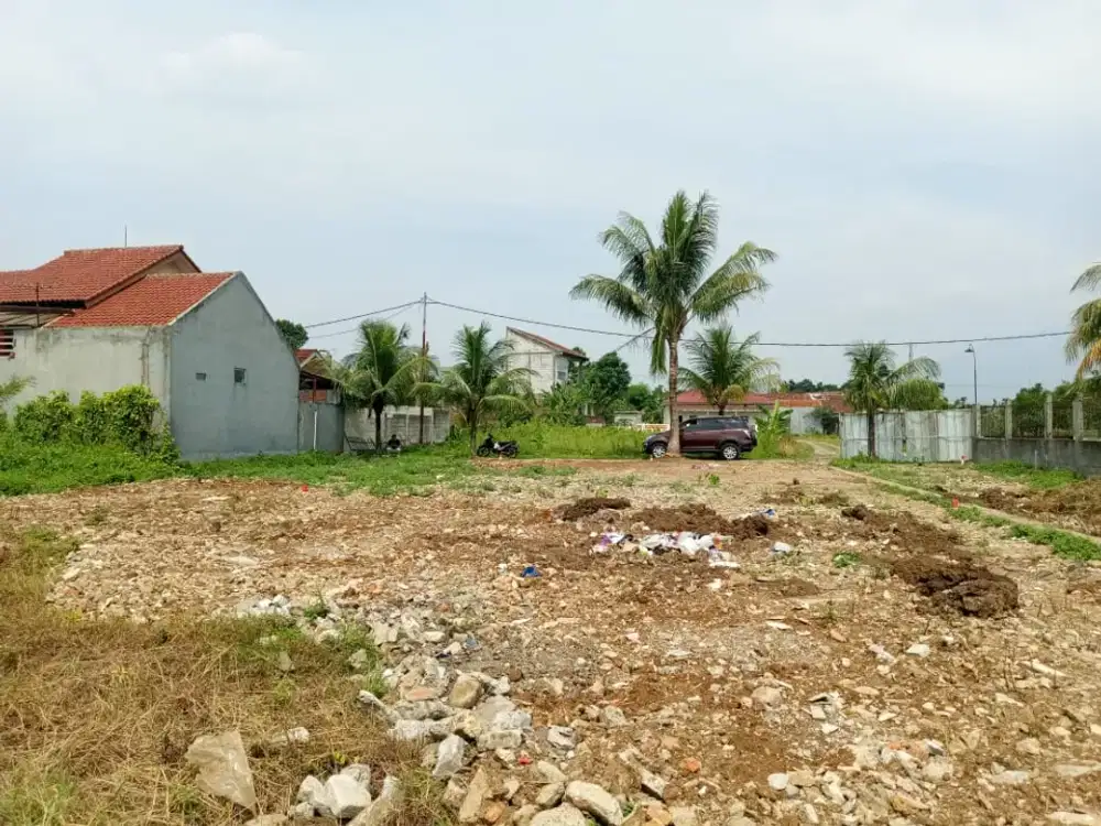 Tanah Dramaga Murah 10 Menit Kampus IPB, SHM Bisa Cicil 12x Flat