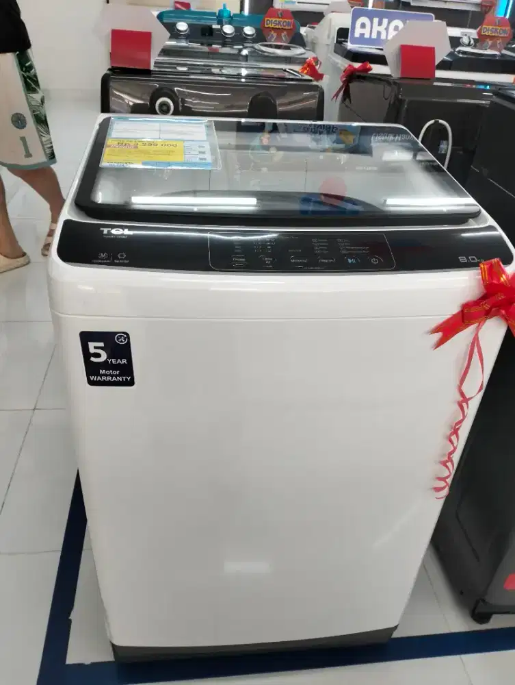 Mesin Cuci TCL 9KG 450watt kredit tanpa dp