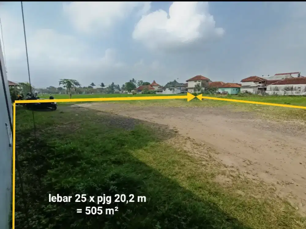 Tanah kavling jual cepat di Kota Tasikmalaya dekat ke Alun² & RSUD