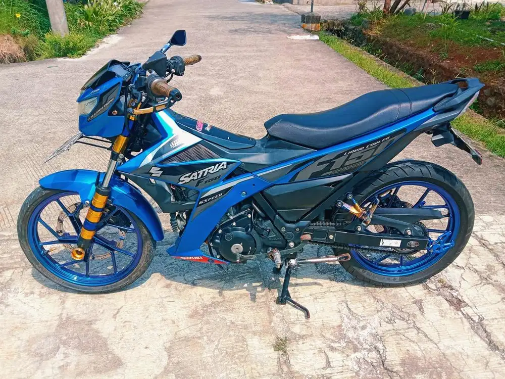 58@:TERIMA PJK ON F KAB SATRIA150CC BIRU2016