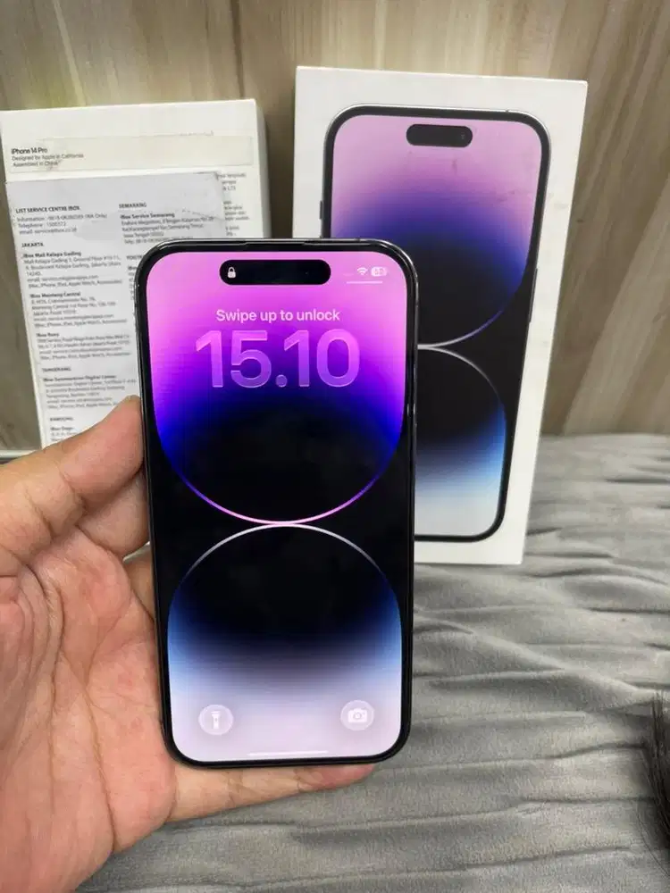 (IBOX) Iphone 14 pro 512GB| 14 pro 512 bekas second