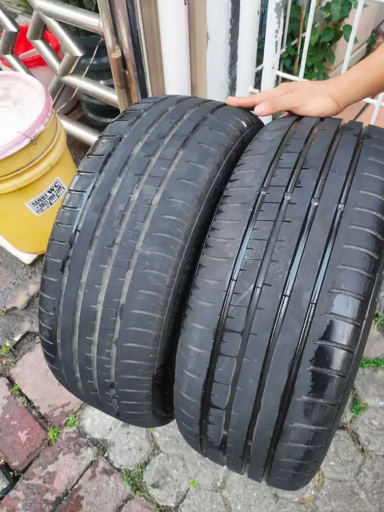 2pcs Ban Bekas R16 Merk Accelera Phi R 195/50