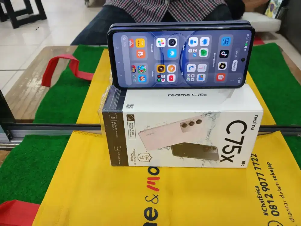 Realme C75 X Ram 8/128 gb mulus no minus lengkap normal