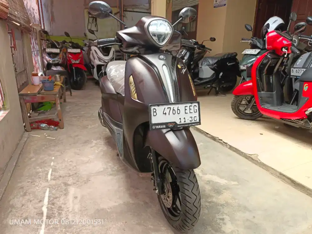 KM 11K YAMAHA GRAND FILANO LUX 2025 BISA TT 2024 DI CILEDUG HARGA PAS