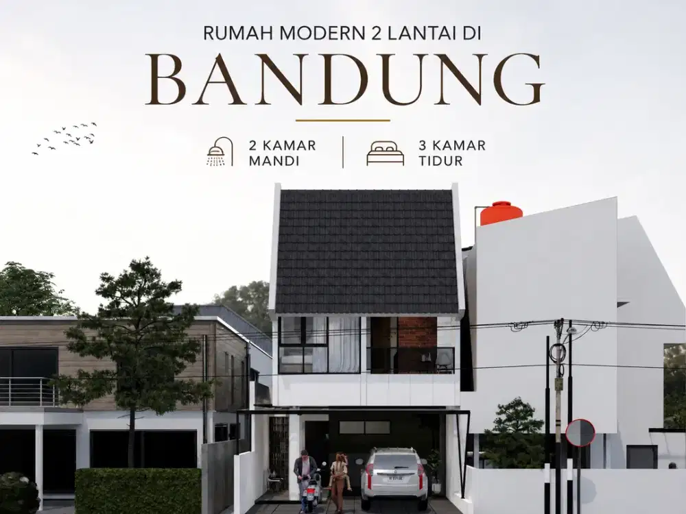 Dijual Rumah Bandung Kota 3 Kamar 900 Jutaan