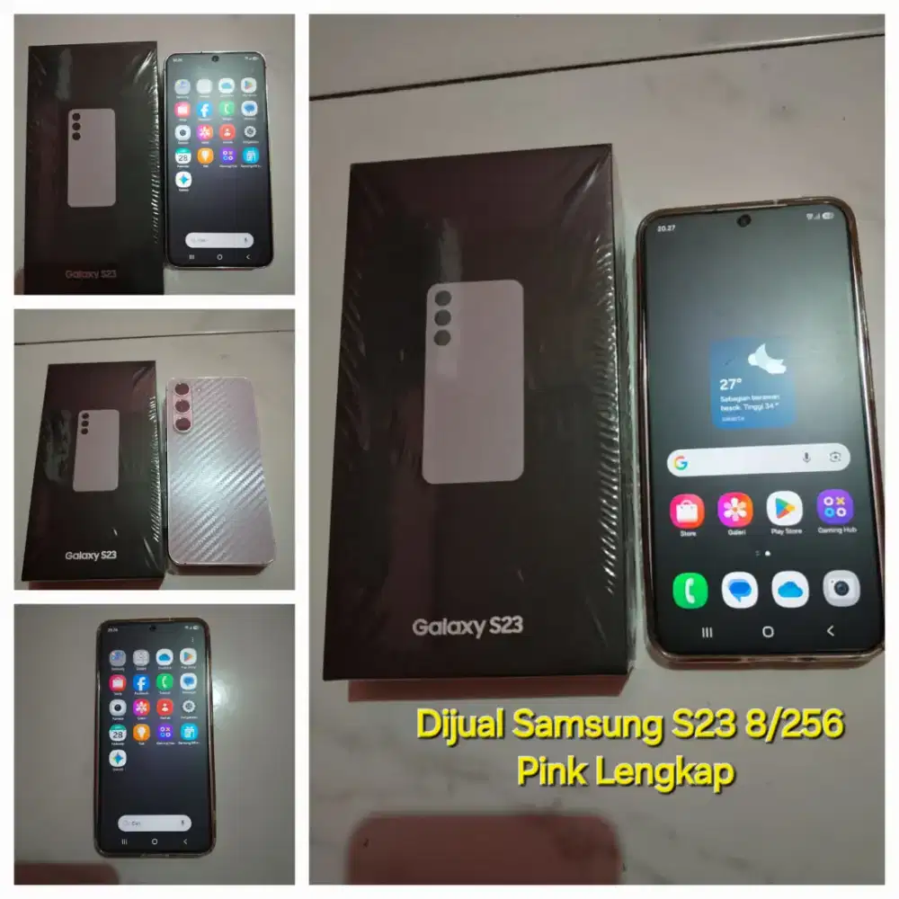 Jual Samsung S23 Pink 8/256