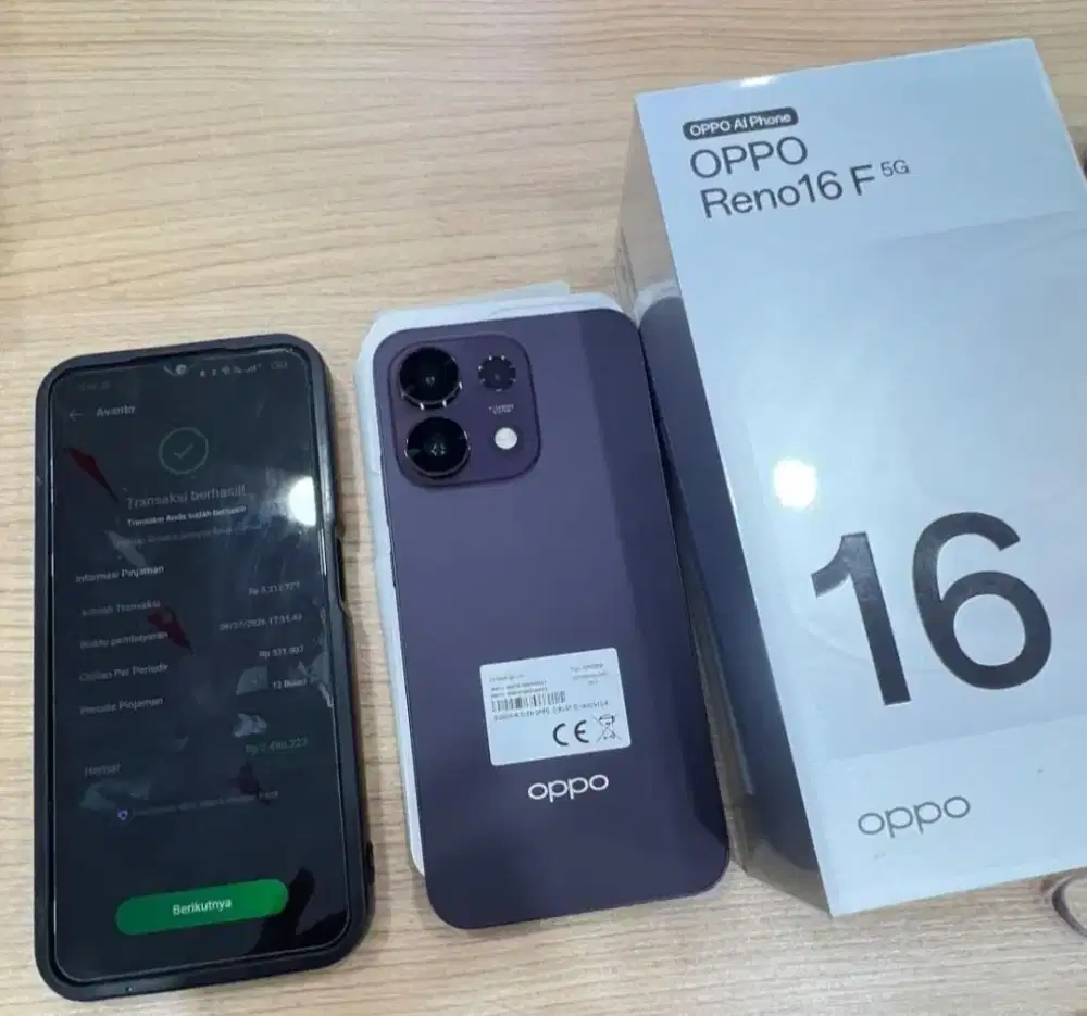 OPPO RENO 16 KREDIT SERBA 0% SYARAT KTP SAJA