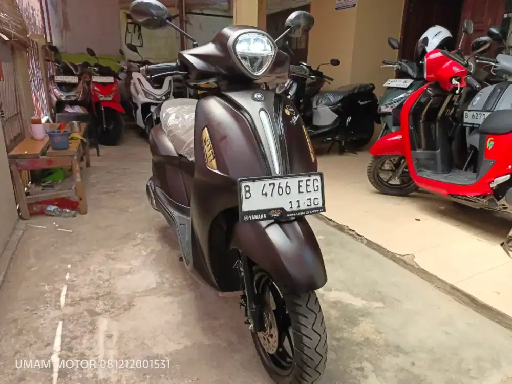 KM 11K YAMAHA GRAND FILANO LUX 2025 BISA TT 2024 DI CILEDUG HARGA PAS