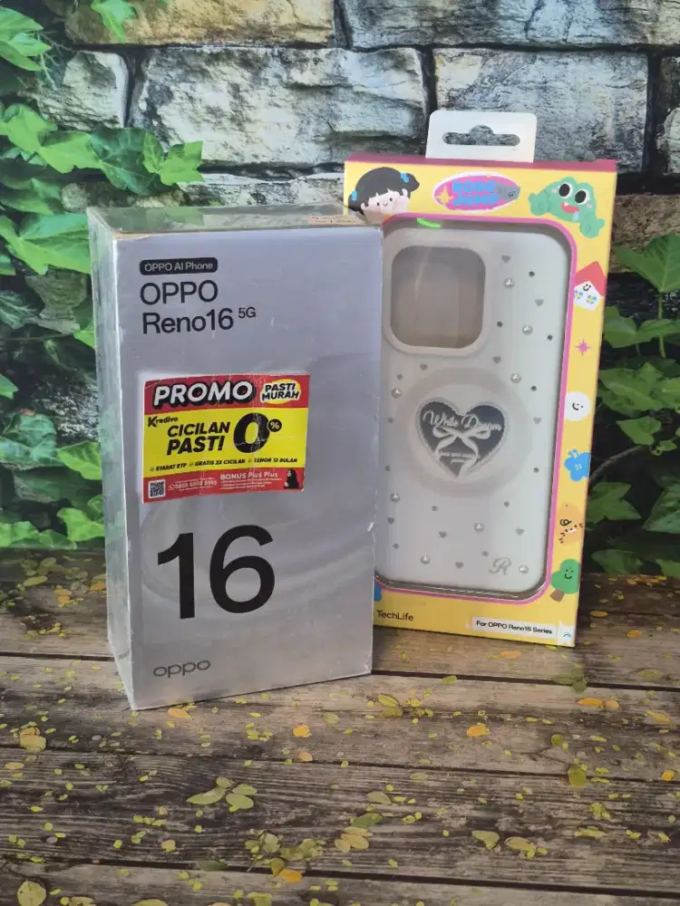 Oppo Reno 16 5g ram 8+8/256,bisa tanpa dp , bunga 0%