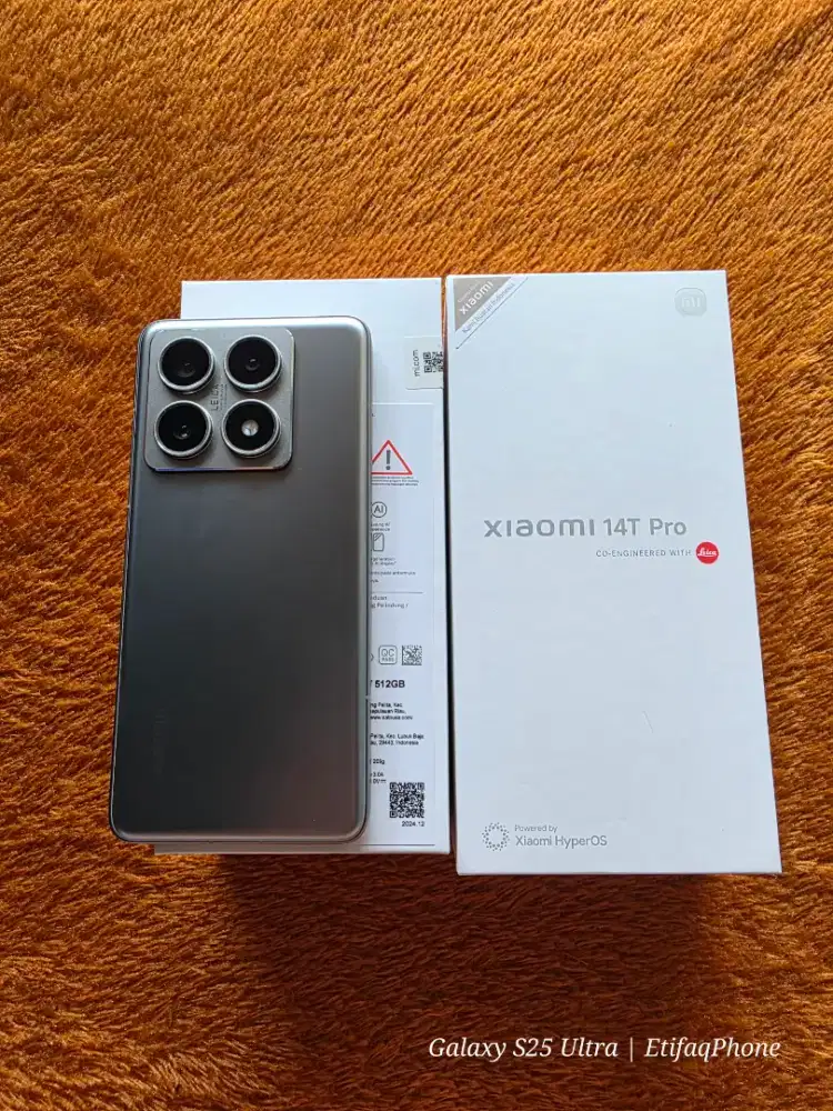 Xiaomi 14Tpro 512GB Baru 10bulan Fulset Mi 14T Pro Mi14T Mi14 14 T 5G