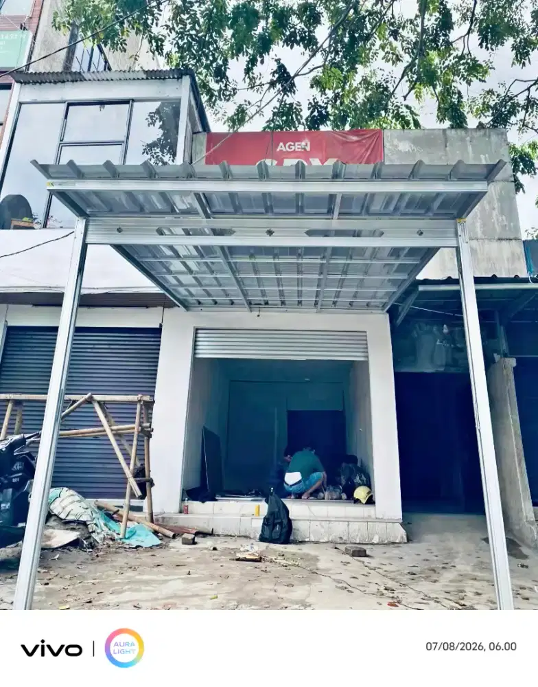 Kanopi baja ringan perumahan