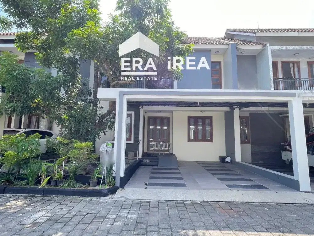 RUMAH 2 LANTAI FULL FURNISHED DIJUAL DI SOLO BARAT DEKAT KAMPUS AMIKOM SURAKARTA