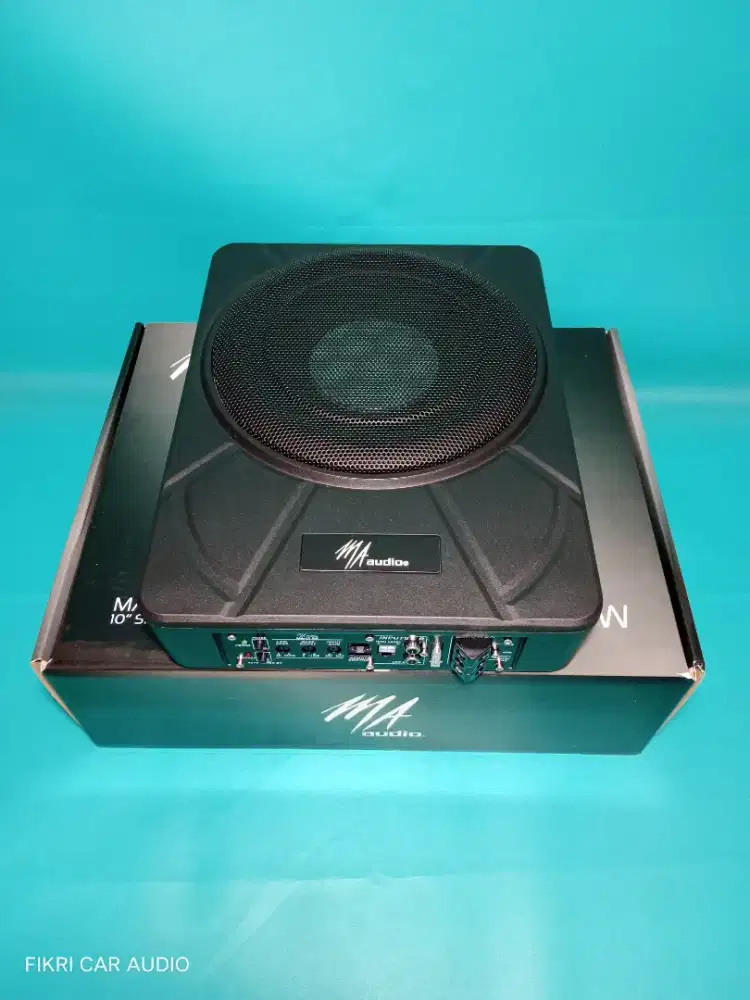 Ples Pasang Subwoofer Kolong Aktip Bawah Jox MA Audio MA-10SS 10 800W