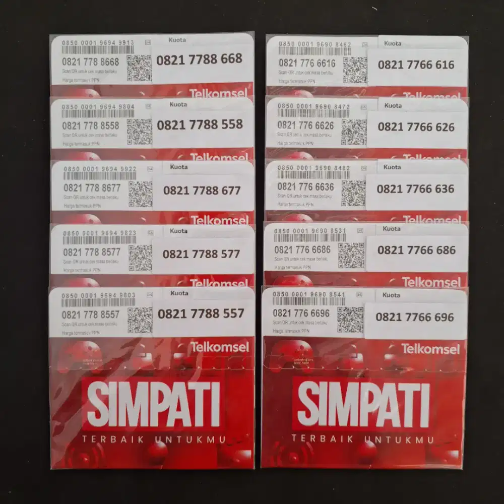 Simpati 11 angka nomor cantik