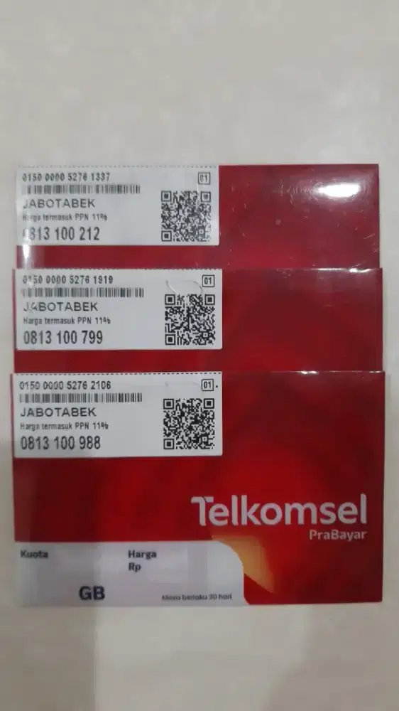 Simpati 10 angka nomor cantik