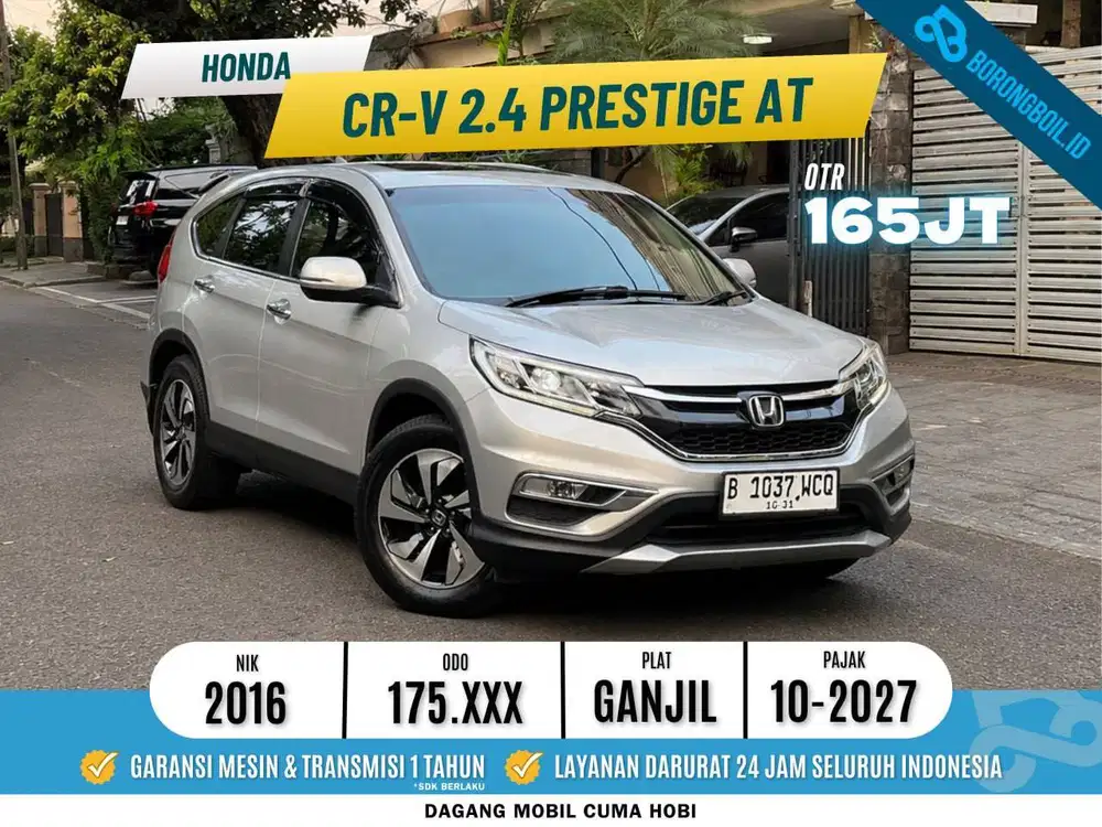 Honda CRV 2.4 Prestige AT 2016
