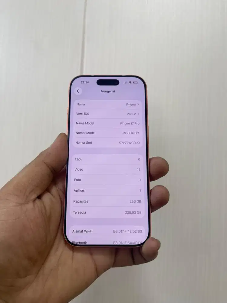 Iphone 17 pro 256Gb Ibox